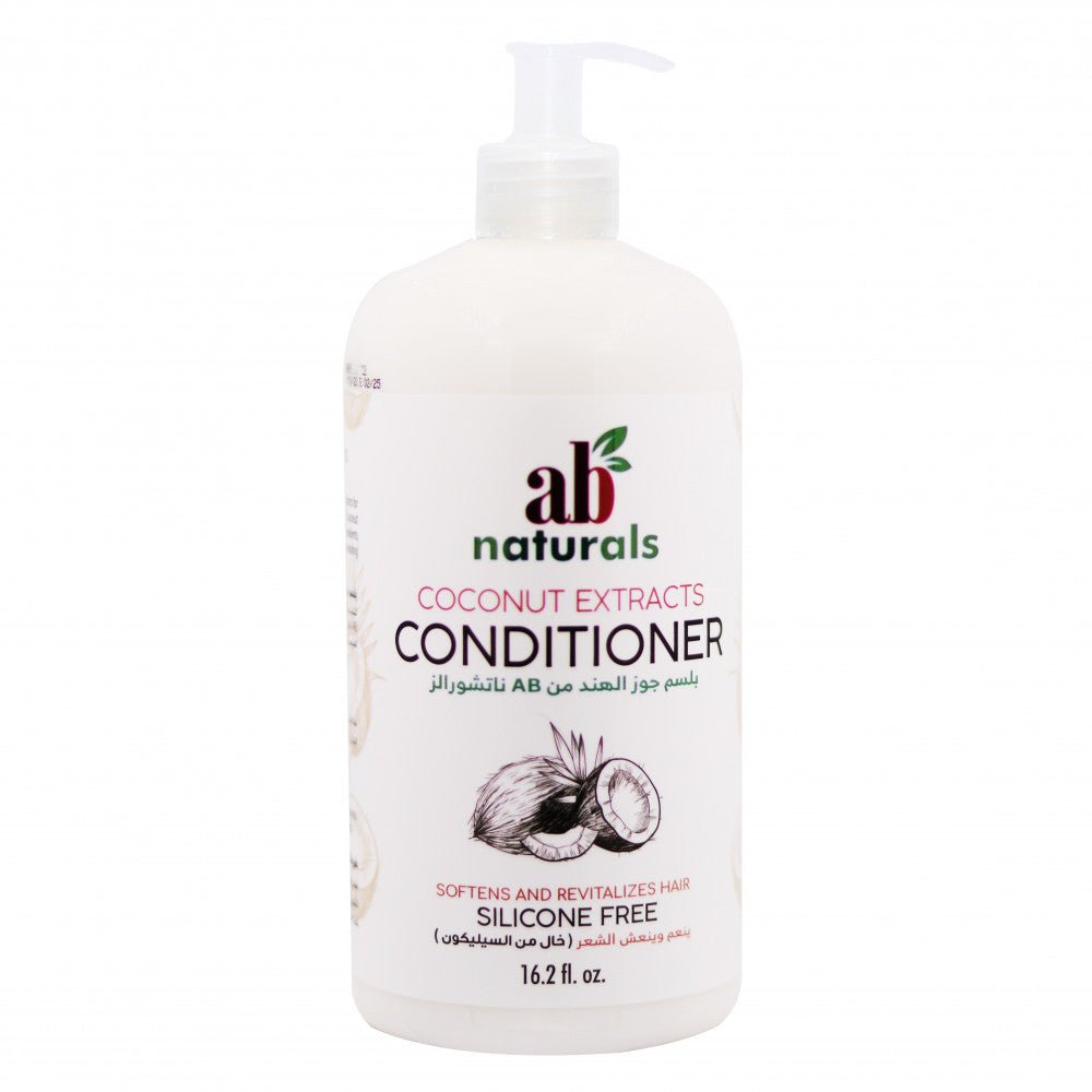 AB Naturals Silicone Free Coconut Conditioner - IZZAT DAOUK SA