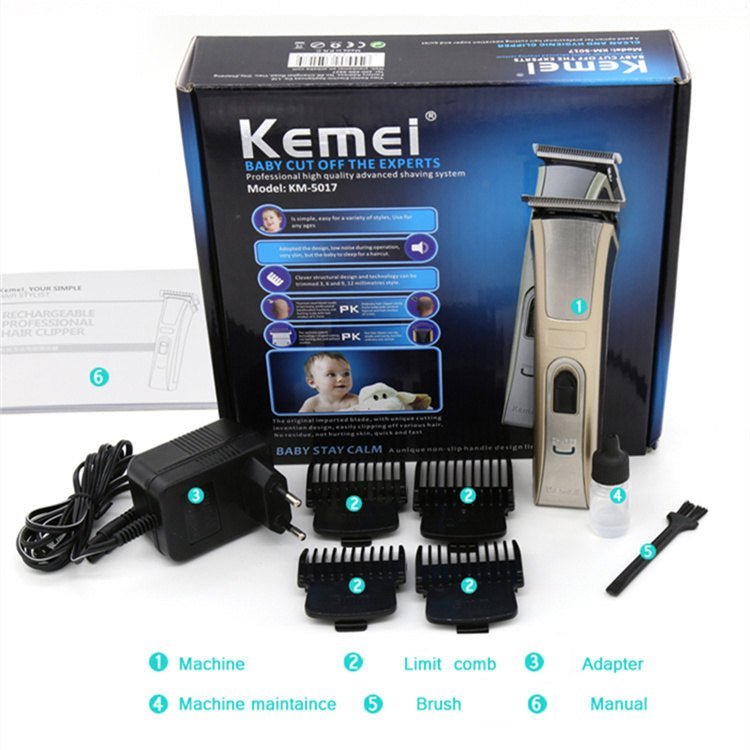 KEMEI Electric Hair Clipper Baby Cut-off Expert –