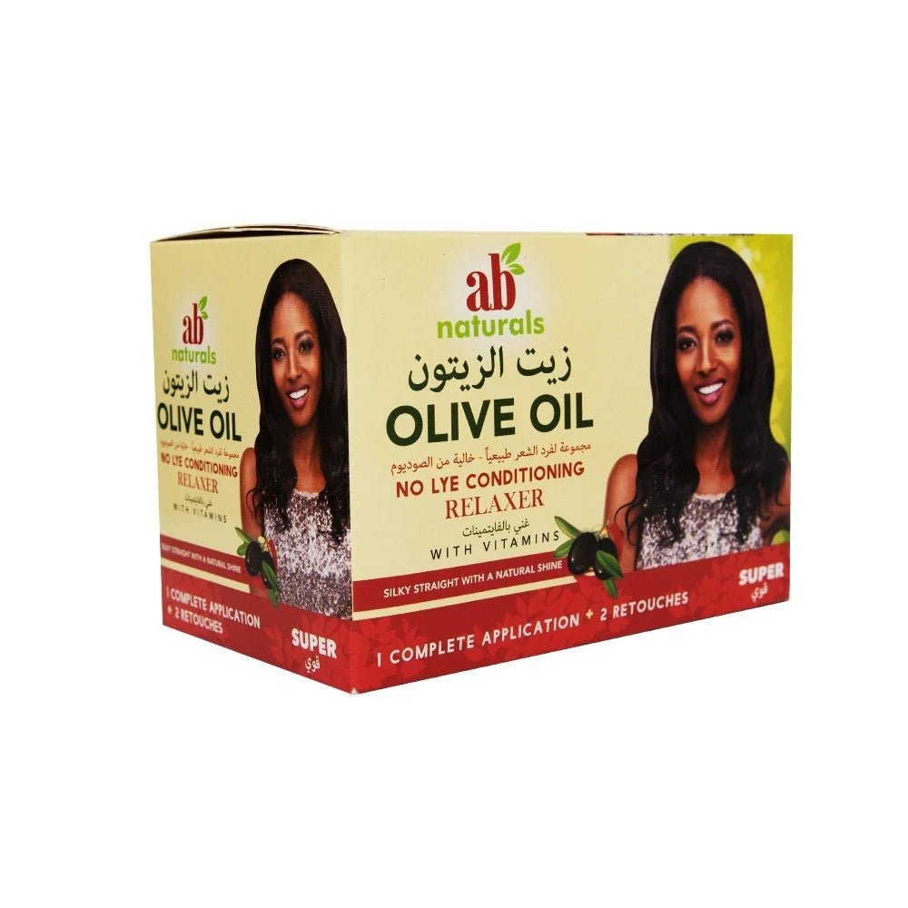Natural hair straightening kit with olive oil, sodium-free -SUPER- - IZZAT DAOUK SA