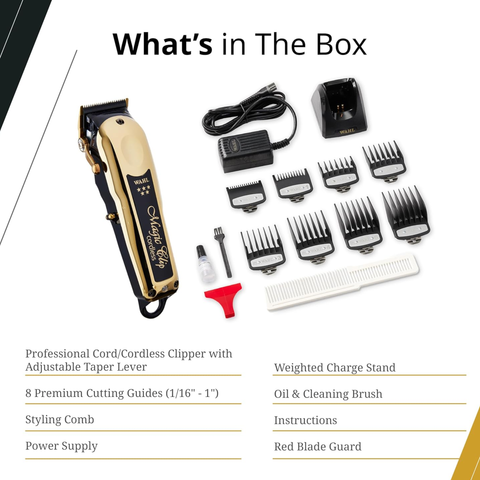 Wahl Magic Clip Cordless Gold Hair Clipper