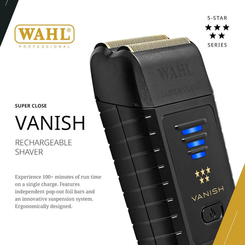 WAHL 5 Star Vanish Shaver Cordless