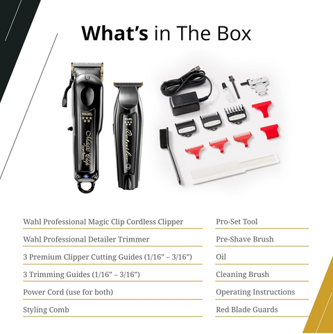 Wahl Professional Cordless Barber Combo