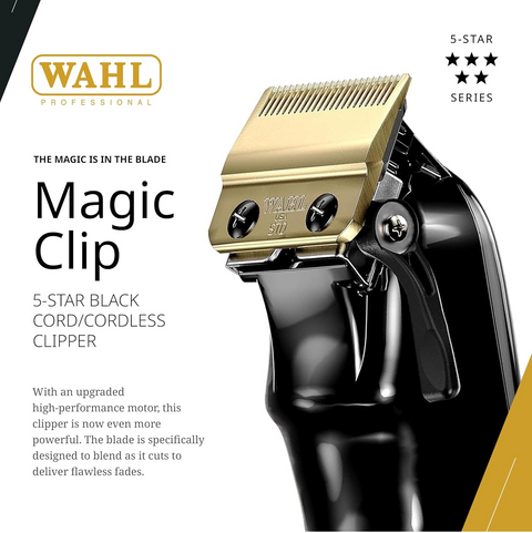Wahl Cordless Magic Clip Black Hair Clipper