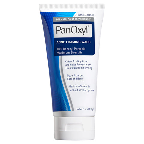 PanOxyl Acne Foaming Wash Maximum Strength 156 gram - IZZAT DAOUK SA