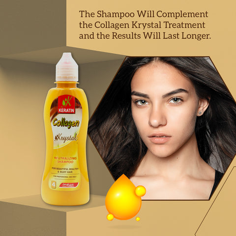 KKeratin Collagen Krystal Neutralizing Shampoo No.4 (After Keratin)