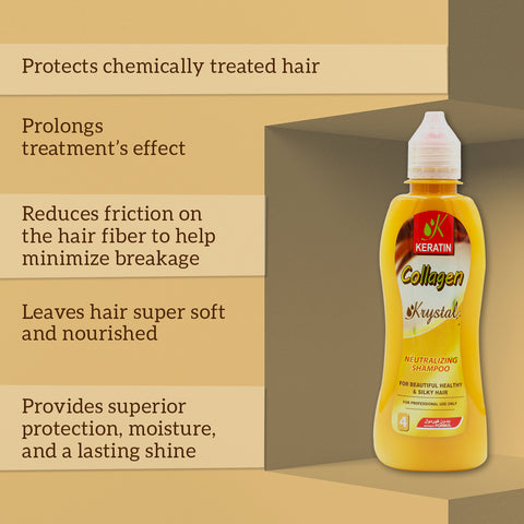 KKeratin Collagen Krystal Neutralizing Shampoo No.4 (After Keratin)