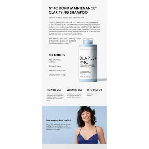 شامبو ترميمي Olaplex رقم 4 للشعر المصبوغ (250 مل)