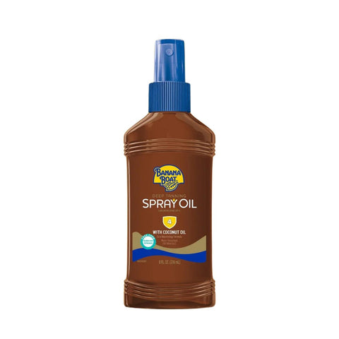 Banana Boat Spray Oil 4 WITH COCONUT OIL 236 ML - IZZAT DAOUK SA