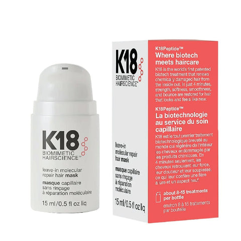 K18 Leave - In Hair Mask 15ml - IZZAT DAOUK SA