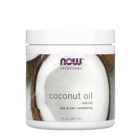 Now Coconut Oil Natural 207 Ml - IZZAT DAOUK SA