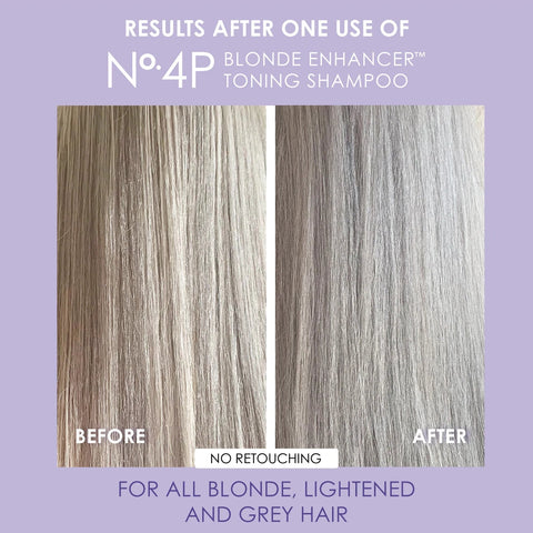 Olaplex No.4P Blonde Enhancer Toning Shampoo 250ml - IZZAT DAOUK SA