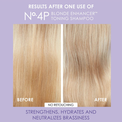 Olaplex No.4P Blonde Enhancer Toning Shampoo 250ml - IZZAT DAOUK SA