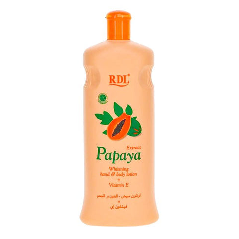 Rdl Papaya Body Lotion 600Ml - IZZAT DAOUK SA