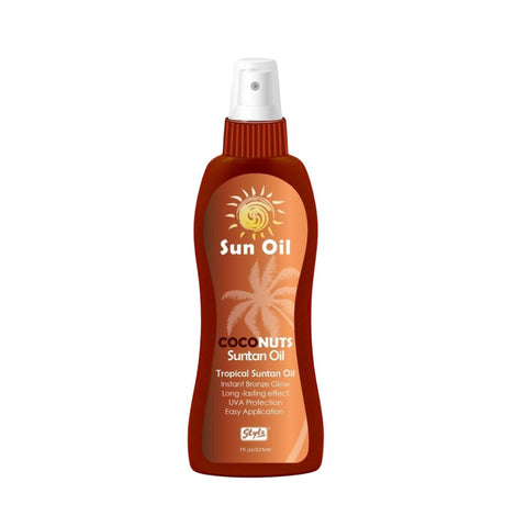 Style Tanning Sun Oil Coconut 225 Ml - IZZAT DAOUK SA