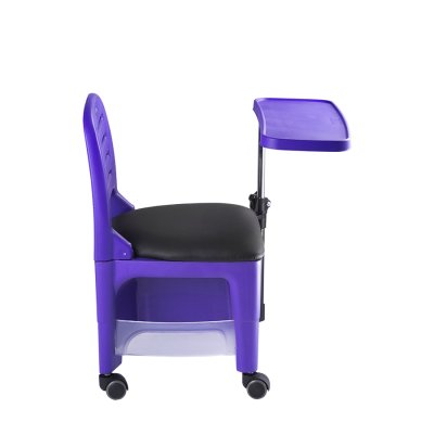 Dompel Bari Manicure Stool Violet - IZZAT DAOUK SA