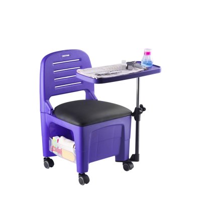 Dompel Bari Manicure Stool Violet - IZZAT DAOUK SA