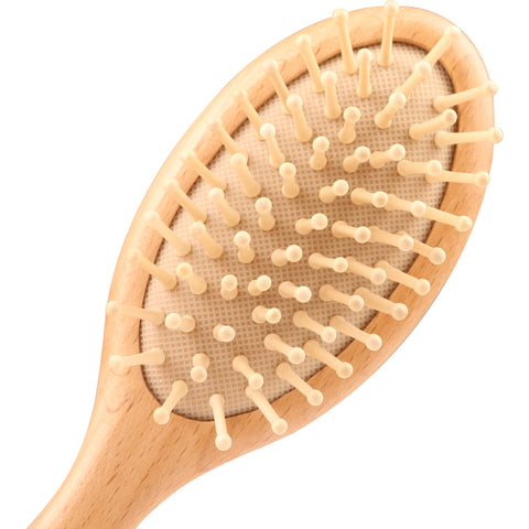 Rose Aroma Wood Hair Brush 4713 - IZZAT DAOUK SA