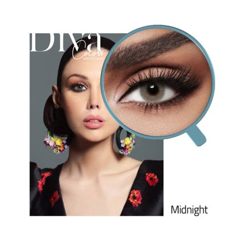 DIVA CONTACT LENSES MIDNIGHT - IZZAT DAOUK SA