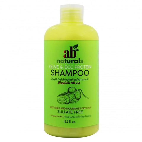 AB Naturals Egg & Olive Oil Silicone Free SHAMPOO - IZZAT DAOUK SA