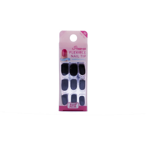 Aya Nail Artificial Flexible Nails With Set 16/6 -16 Pieces - IZZAT DAOUK SA