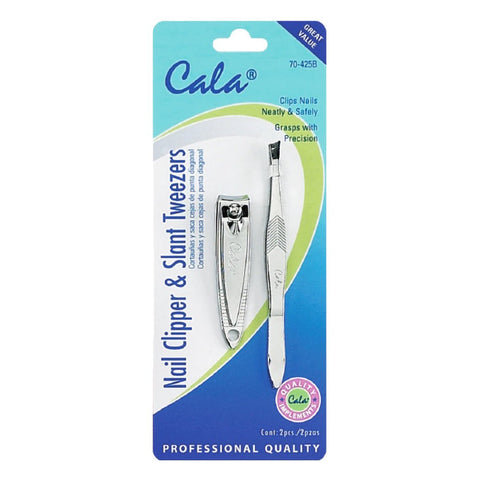 CALA AIL CLIPPER & SLANT TWEEZERS 70-425B - IZZAT DAOUK SA