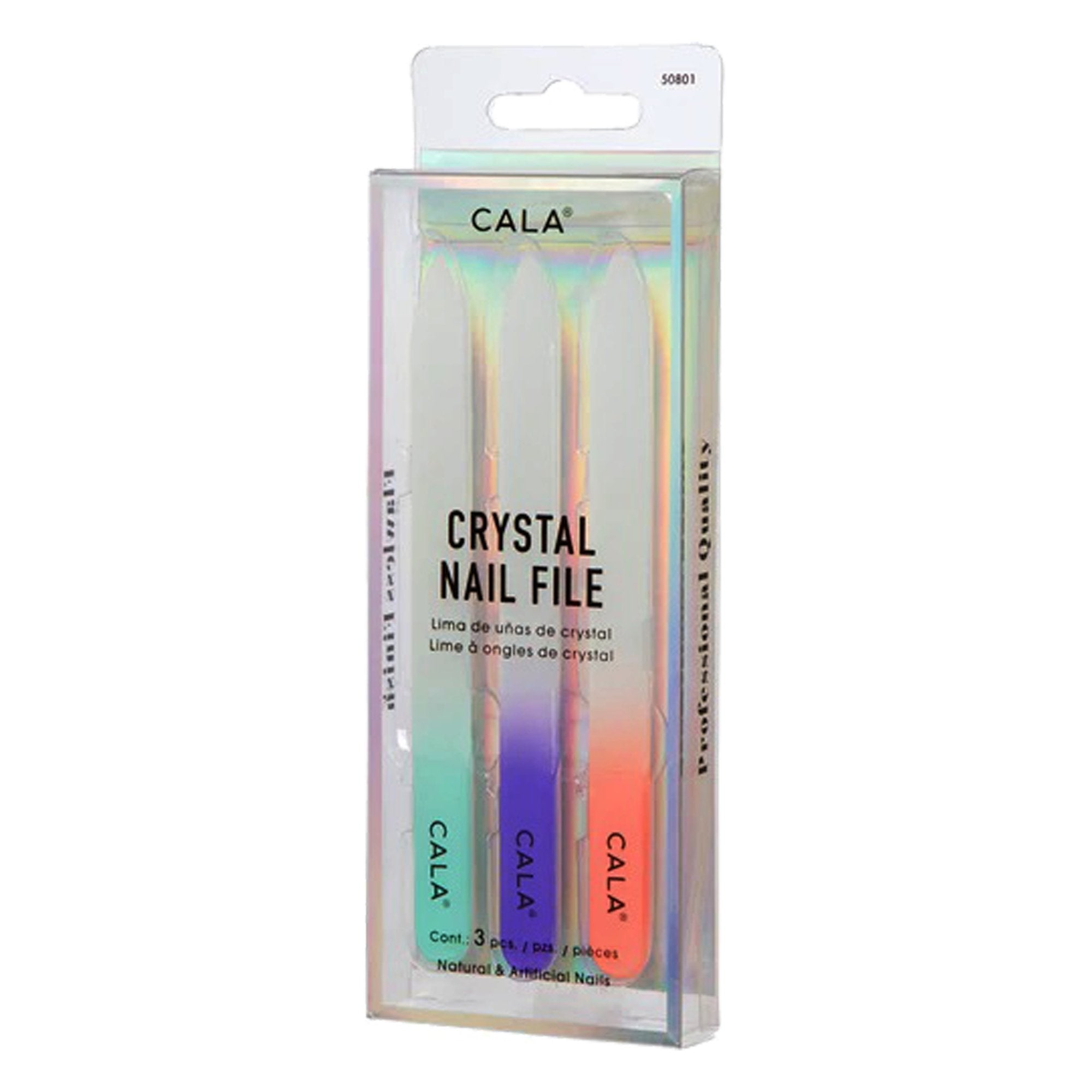 Cala Crystal Nail File (3Pcs / Pk) 50801 - IZZAT DAOUK SA