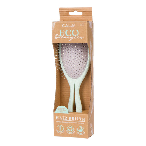 Cala Eco Friendly Oval Detangler Brush (Sage) 66177 - IZZAT DAOUK SA