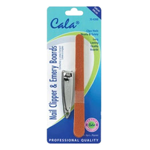 Cala Nail Clipper & Emery Board 70-420B - IZZAT DAOUK SA