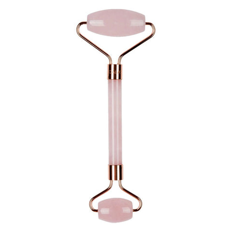 Cala Rose Quartz Facial Roller (Rose Gold Detail) 67523 - IZZAT DAOUK SA