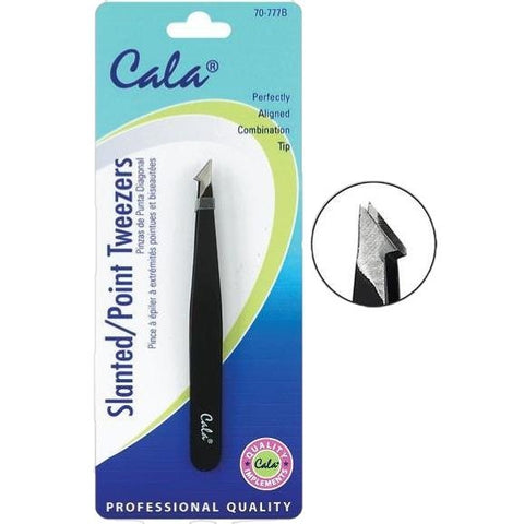 CALA SLANTED POINT TWEEZERS 70-777B - IZZAT DAOUK SA