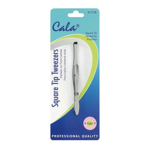 Cala Square Tip Tweezers 70-717B - IZZAT DAOUK SA