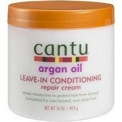 Cantu Argan Oil Leave In Conditioning Repair Cream 453 Gram - IZZAT DAOUK SA