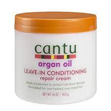 Cantu Argan Oil Leave In Conditioning Repair Cream 453 Gram - IZZAT DAOUK SA