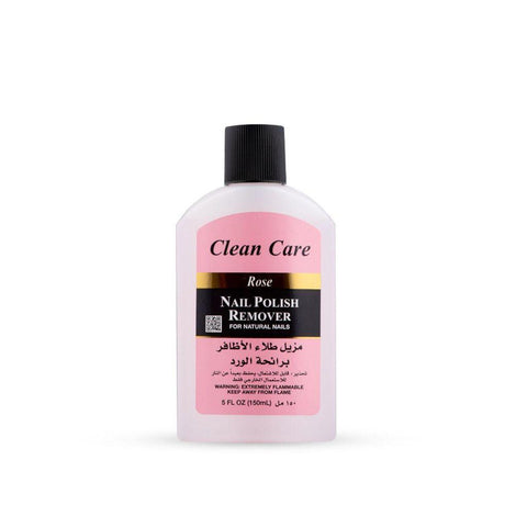 Clean Care Nail Polish Remover Rose 150Ml - IZZAT DAOUK SA