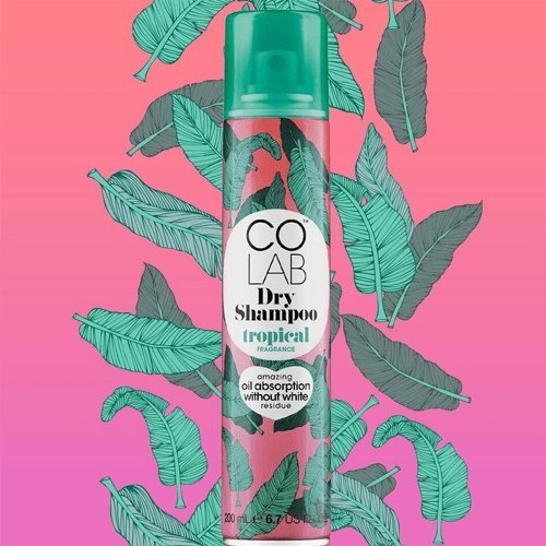 Colab Dry Shampoo With Tropical Fragrance - 200Ml - IZZAT DAOUK SA