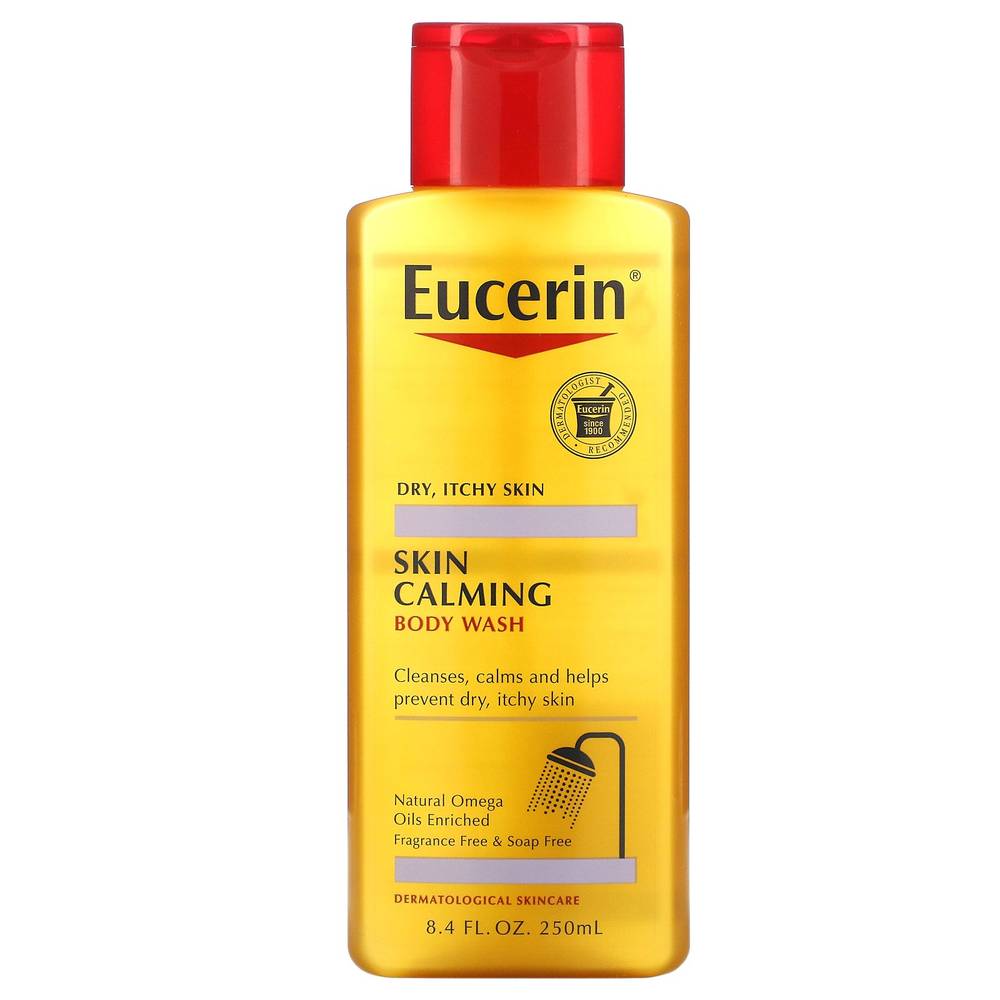 Eucerin Skin Calming Body Wash Dry Itchy Skin Fragrance Free 250 ML - IZZAT DAOUK SA