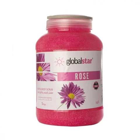 Global Star Body and Leg Scrub - ROSE - 5K - IZZAT DAOUK SA