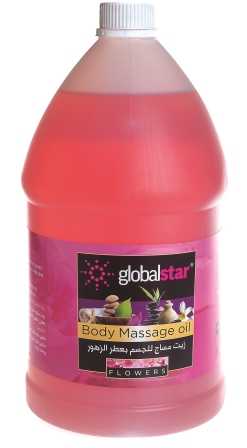 Global Star Body Massage Oil -FLOWERS- 3.8 L - IZZAT DAOUK SA