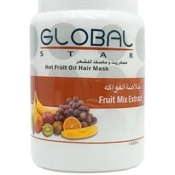 Global Star - Hot Oil Bath and Hair Mask with Fruit Extract 1500 ML - IZZAT DAOUK SA