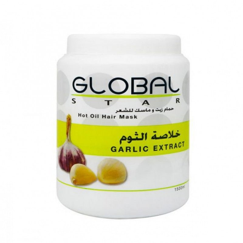 Global Star - Hot Oil Bath and Hair Mask with Garlic Extract 1500 ml - IZZAT DAOUK SA