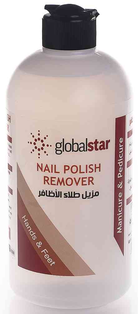 Global Star Nail Polish Remover 500 ML - IZZAT DAOUK SA