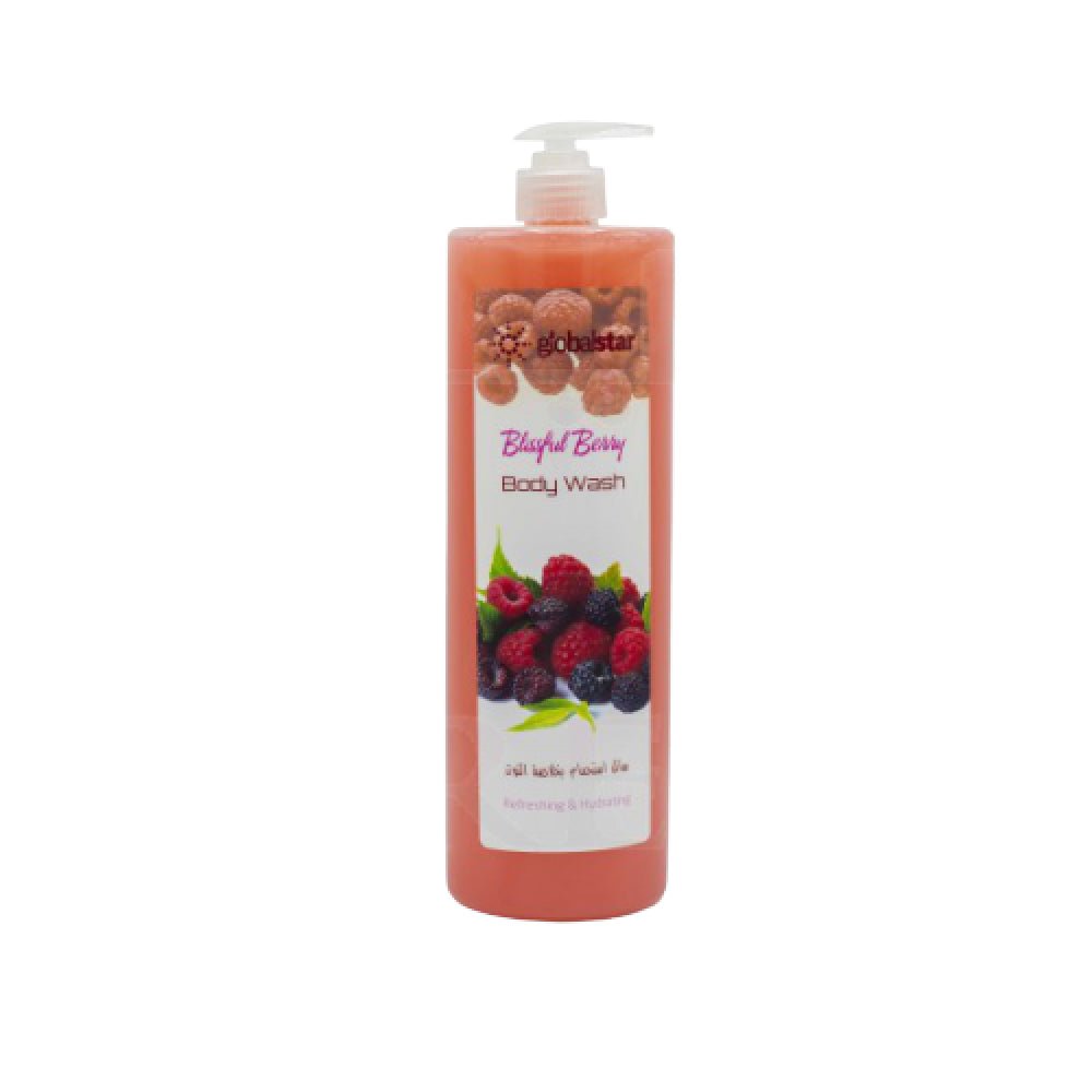 Global Star Shower Gel with -BLIISSFUL BERRY- Extract 1200ml - IZZAT DAOUK SA