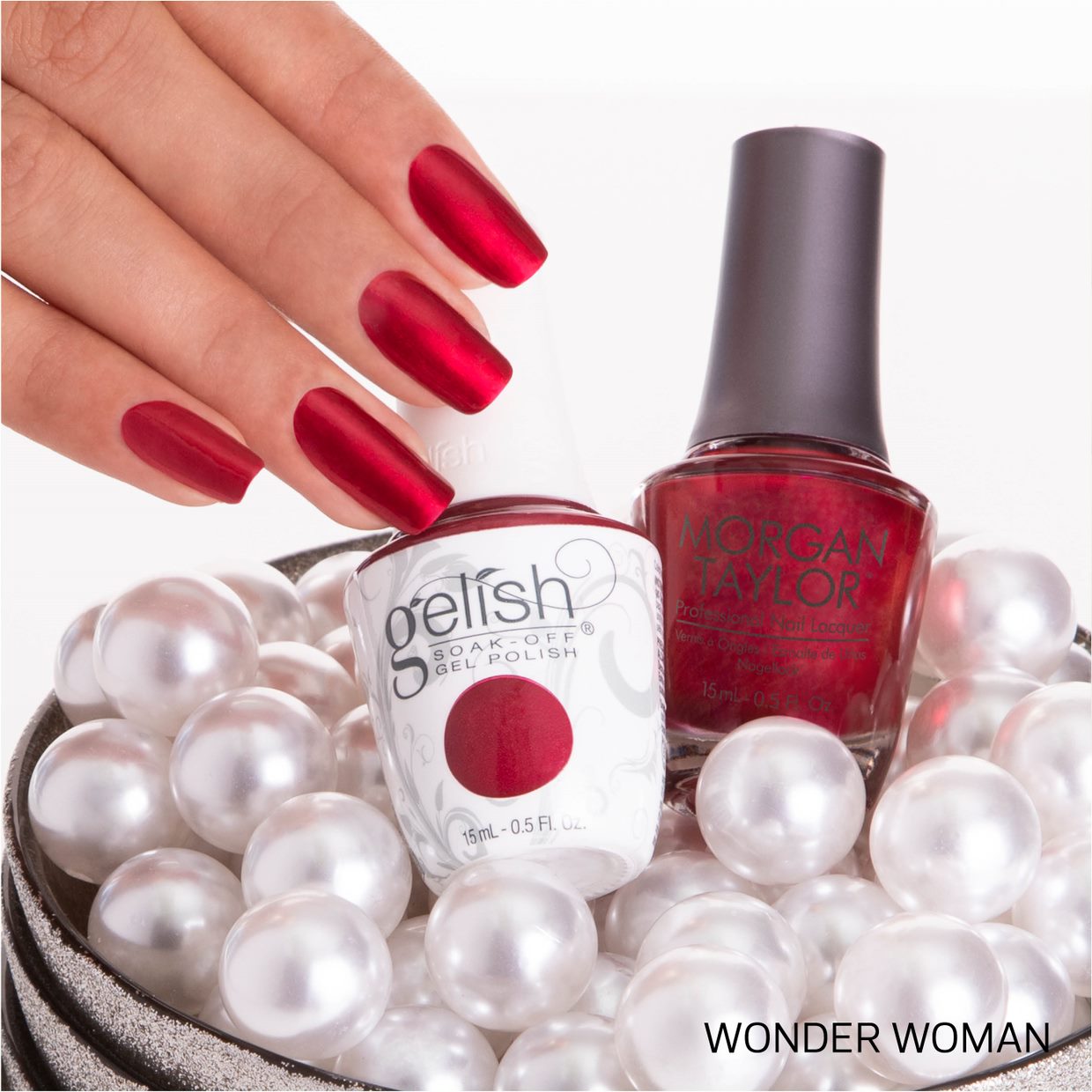 Harmony Gelish Gel Polish 1110031 Wonder Woman 01419 Queen Of Hearts 15