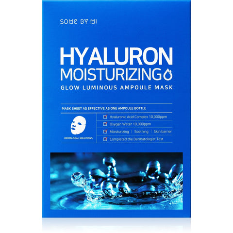 HYALURON MOISTURIZING GLOW LUMINOUS AMPOULE MASK NR-10115 - IZZAT DAOUK SA