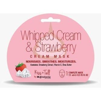 In.Gredients Brand Cream Mask Whipped Cream & Strawberry 15Ml - IZZAT DAOUK SA