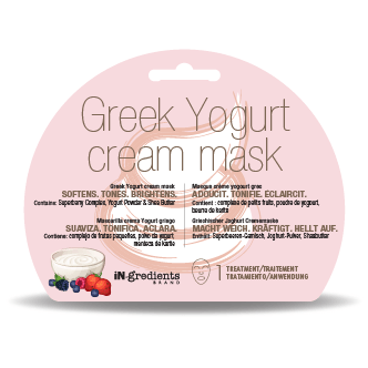In.Gredients Brand Greek Yogurt Cream Mask 15Ml - IZZAT DAOUK SA