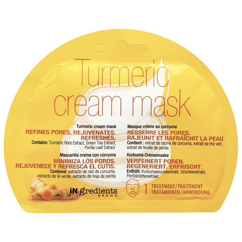 iN.gredients Brand Turmeric Cream Mask 15ML - IZZAT DAOUK SA