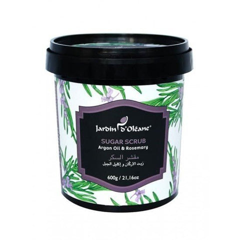 Jardin Doleane Sugar Scrub Argan Oil And Rosemary 600 Gram - IZZAT DAOUK SA