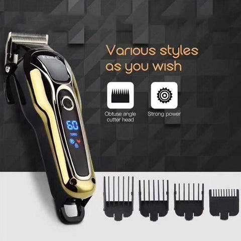 Kemei Electric Hair Trimmer Km-1990 - IZZAT DAOUK SA