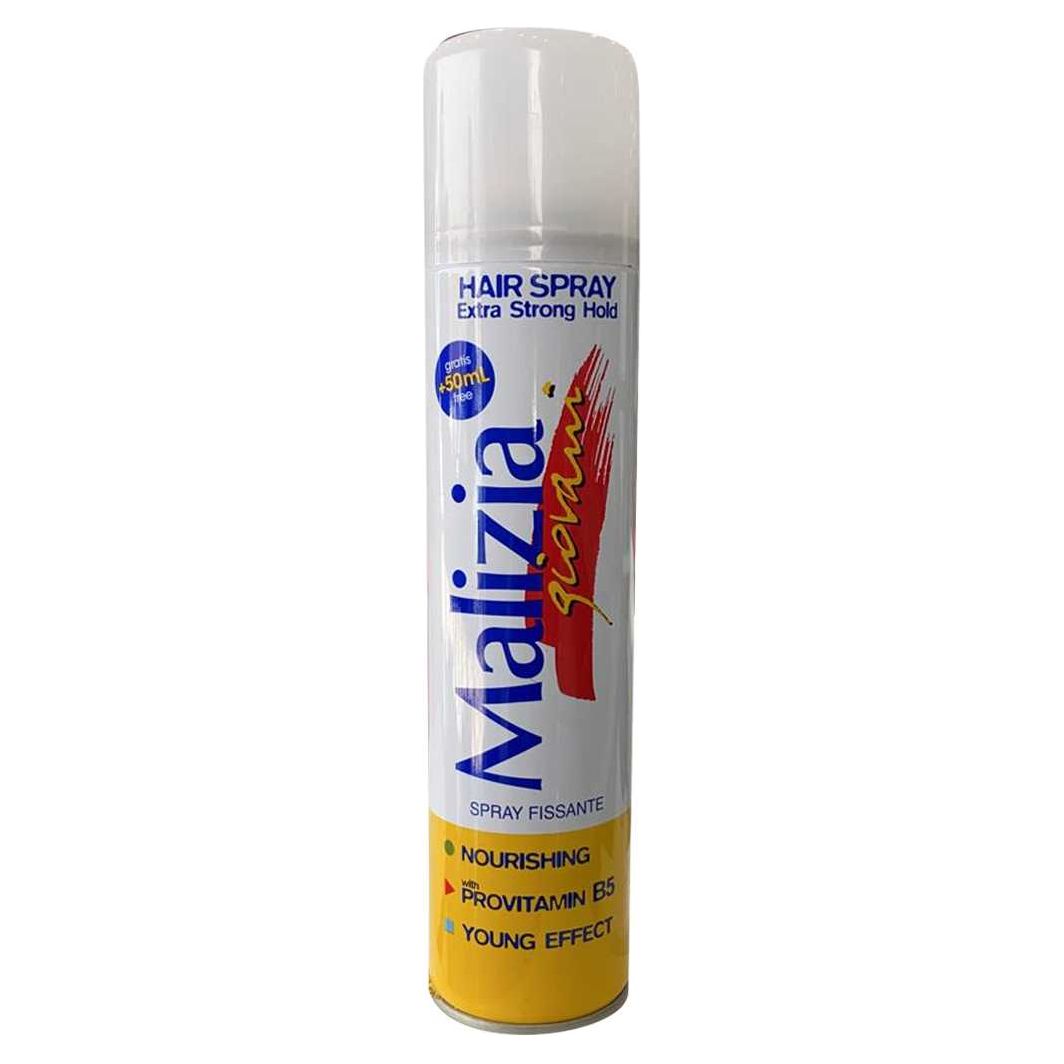 Malizia Hair Spray Extra Strong Hold 250 ML - IZZAT DAOUK SA